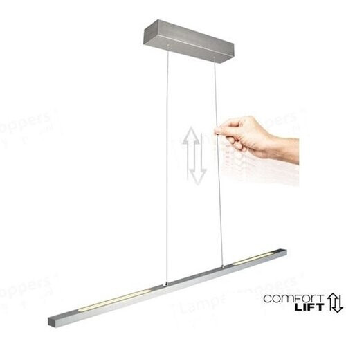 Tweedekans Steinhauer - hanglamp - Bande - staal - metaal - design lamp - LED - 3994ST