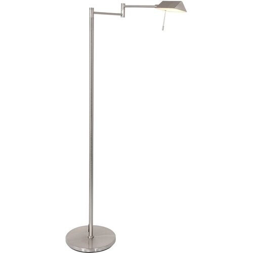 Tweedekans Steinhauer - vloerlamp - Retina - staal - glas metaal - design lamp - LED - 3083ST