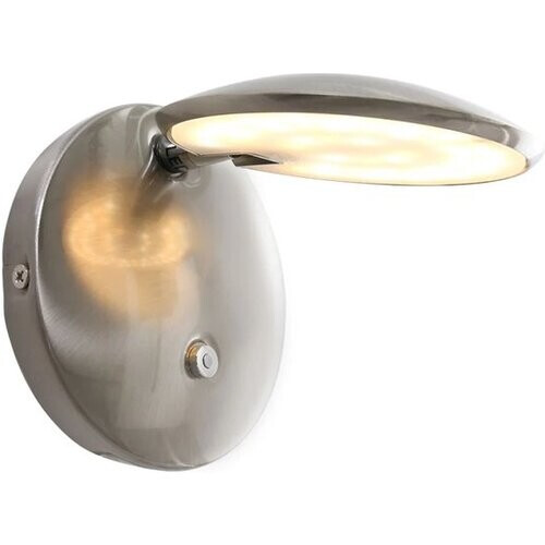 Tweedekans Steinhauer Zenith LED - Wandlamp Modern - Staal - H:12cm - Ø:12cm - Universeel - Voor Binnen - Metaal - Wandlampen - Slaapkamer - Woonkamer