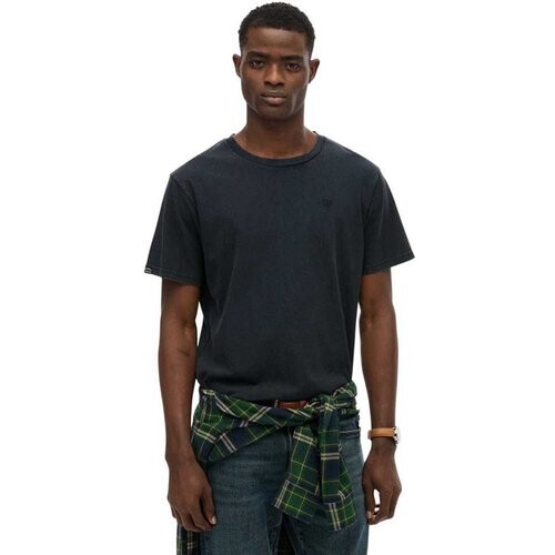 Tweedekans Superdry - Essentials Relaxed T-shirt - Heren - Maat M - Donkergrijs