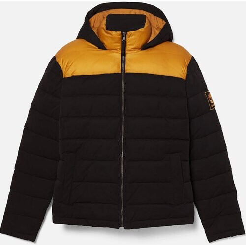 Tweedekans Timberland South Twin Winter Jas - Regular Fit - Heren - Zwart/Geel - Maat XL