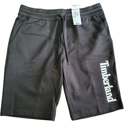 Tweedekans Timberland - 3XL - YC Script Fleece Korte Broek - Heren - Zwart