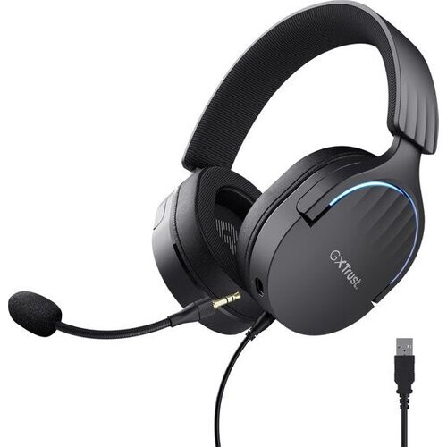 Tweedekans Trust GXT 490 Fayzo - Bedrade Gaming Headset - 7.1 Surround Sound - USB - Zwart