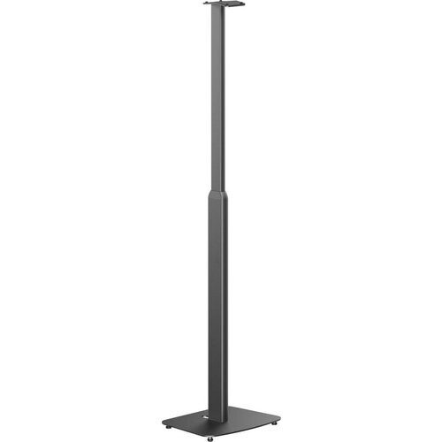 Tweedekans VDD Gaming Speakerstandaard - Zwart - 25x25x72cm
