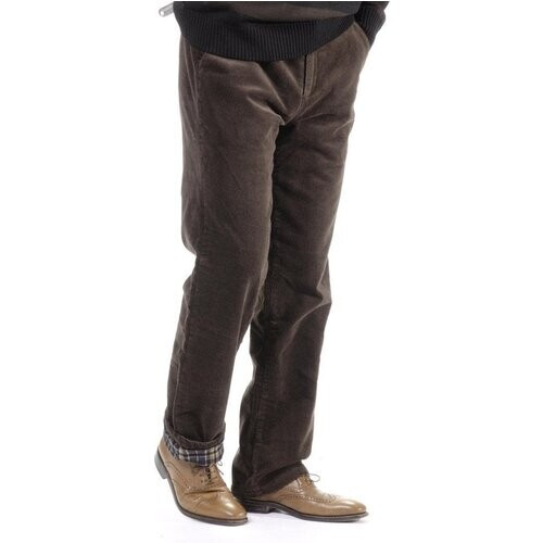 Tweedekans Wisent Heren thermo corduroy broek marineblauw maat 48