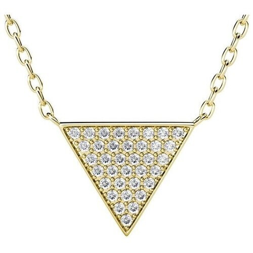 Tweedekans Yolora Dames Ketting met Hanger - Kalpa Camaka Kristallen - Goudkleurig - 18K Geelgoud Verguld - Vrouwen Collier Goud - Sieraden - Luxe Giftbox - Geschenkdoos - Cadeau doos - Mooie Cadeauverpakking - Moederdag Cadeautje