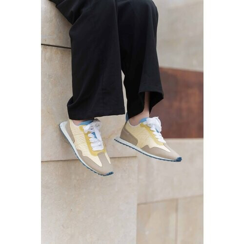 Urbanima dames vegan Sneaker Arena Zand