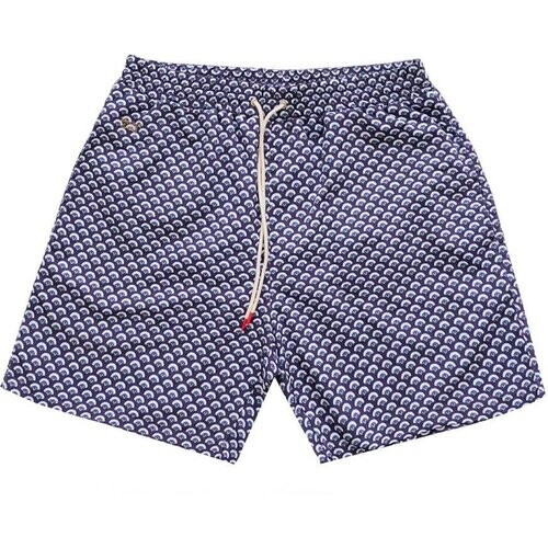 Vanilla Sand mannen vegan Zwemshort Pepe Signature Print