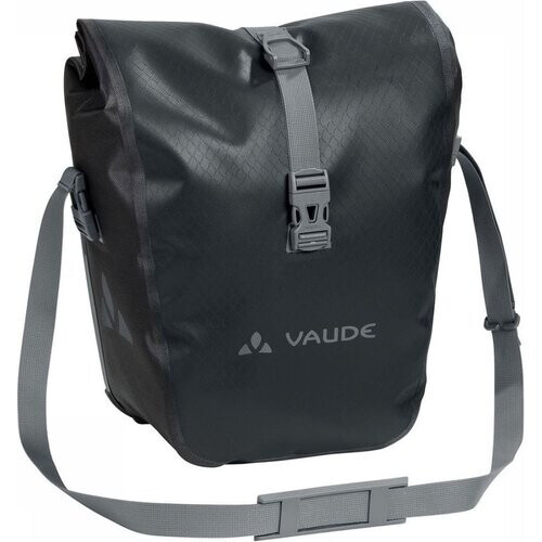 Vaude Aqua Front Dubbele Fietstas Zwart