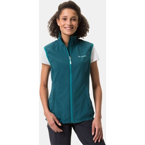 Vaude Hurricane Vest III Bodywarmer Dames Donkergroen