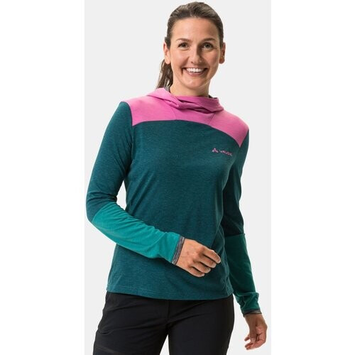 Vaude Women'S Tremalzo Ls Shirt Donkergroen