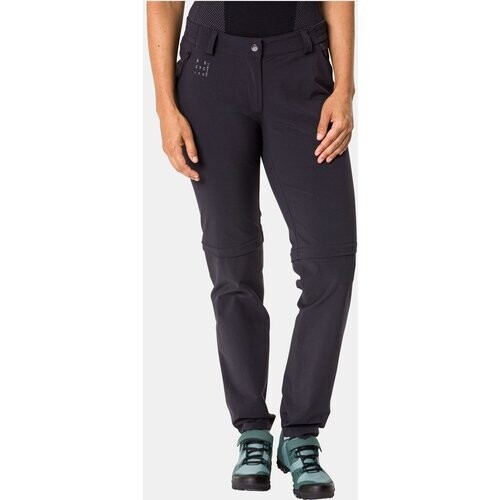Vaude Yaras Zip-Off Regualr Fietsbroek Dames Zwart