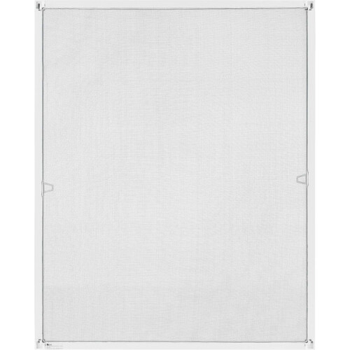 Vliegenhor Aluminium - Raamhor 130 x 150 cm - Inclusief bevestigingsmateriaal - Wit