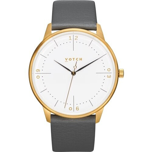 Votch dames vegan Horloge Aalto Grijs & Goud
