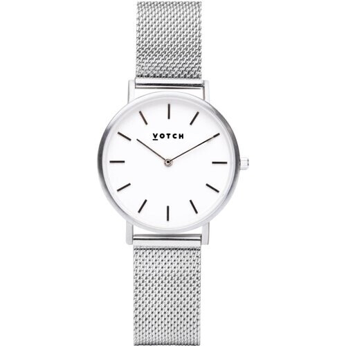 Votch dames vegan Horloge Mesh Petite Zilver & Zilver