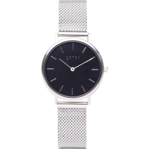 Votch dames vegan Horloge Mesh Petite Zilver & Zwart