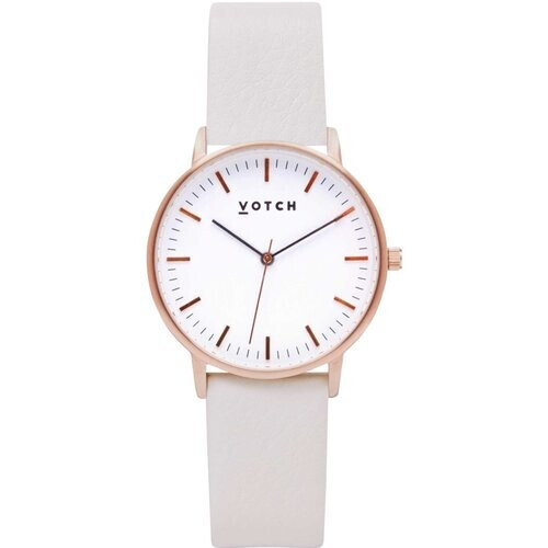 Votch dames vegan Horloge Set Moment Roségoud & Lichtgrijs