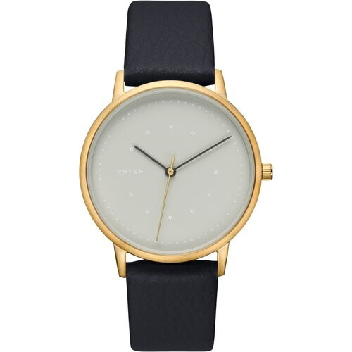 Votch mannen vegan Horloge Lyka Goud & Zwart Met Grijs