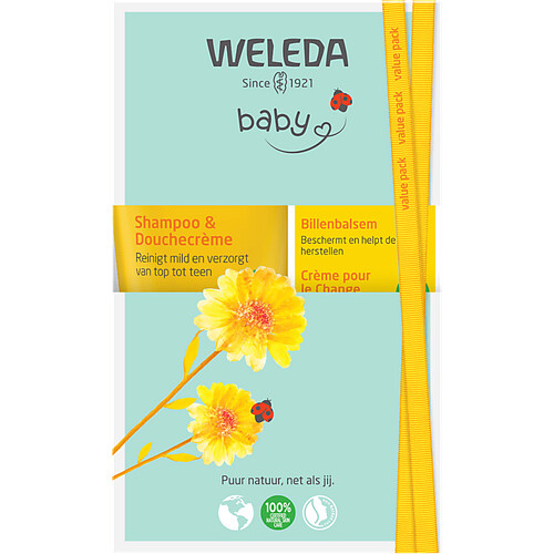 Weleda Voordeelset Baby Billenbalsem/Shampoo & Douchecreme