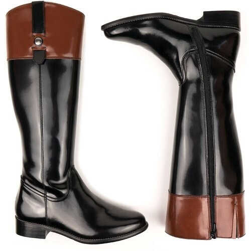 Will's Vegan Store dames vegan Laarzen Riding Zwart