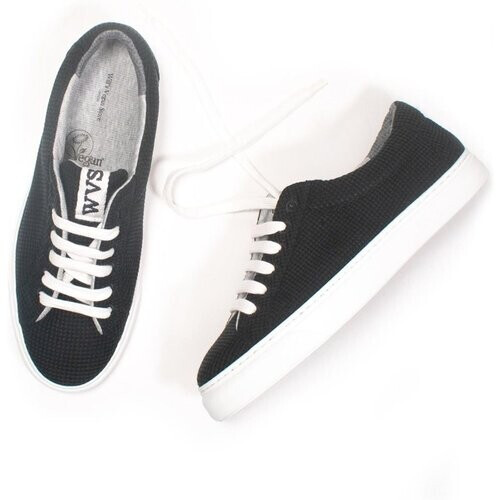 Will's Vegan Store dames vegan Ldn Biodegradable Sneakers Zwart