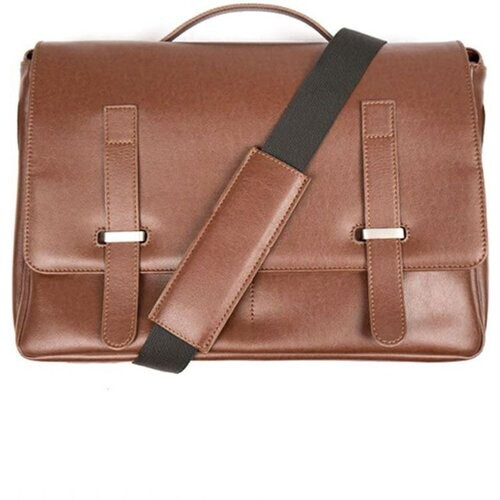 Will's Vegan Store dames vegan Messenger Tas Kastanje