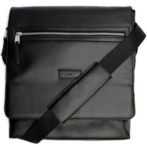 Will's Vegan Store dames vegan Reporters Tas Zwart
