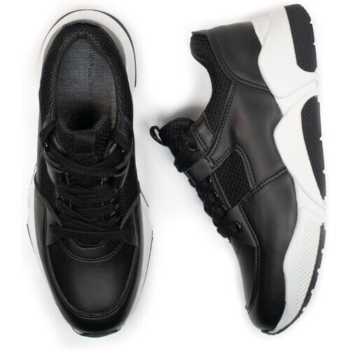 Will's Vegan Store dames vegan Sneakers Chicago Low Tops Zwart