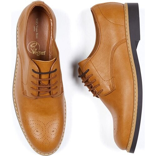 Will's Vegan Store mannen vegan Brogues Signature