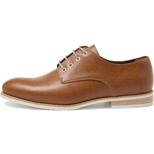 Will's Vegan Store mannen vegan Casual Derby's Tan
