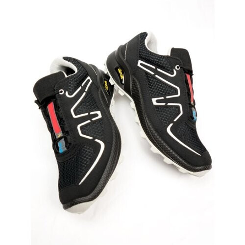 Will's Vegan Store mannen vegan Cross Running Sneakers Wvsport Oakes Zwart