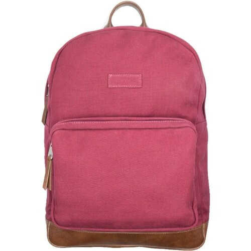 Will's Vegan Store mannen vegan Grote Rugzak Rood
