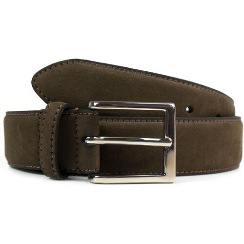 Will's Vegan Store mannen vegan Riem Continental 3.5 Cm Donkerbruin