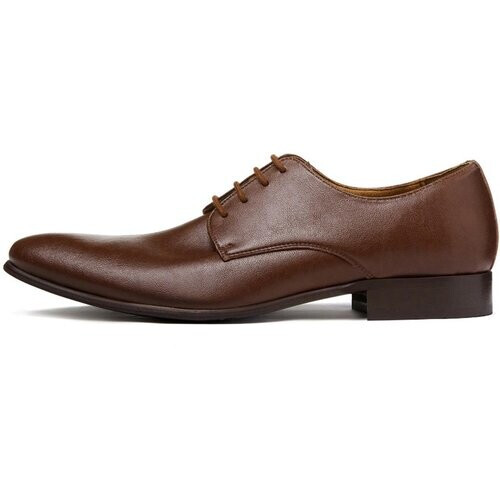 Will's Vegan Store mannen vegan Schoenen Slim Soles Donkerbruin