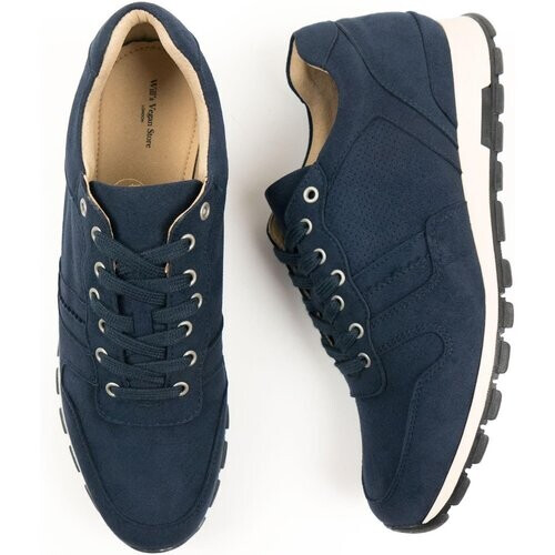 Will's Vegan Store mannen vegan Sneakers Milan Donkerblauw