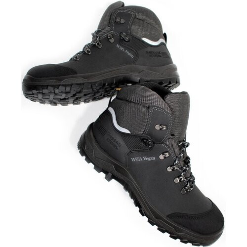 Will's Vegan Store mannen vegan Veiligheidsschoenen S3 Src Wvsport Zwart