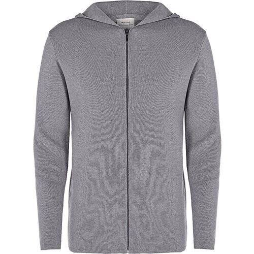 Will's Vegan Store mannen vegan Vest Knit Grijs