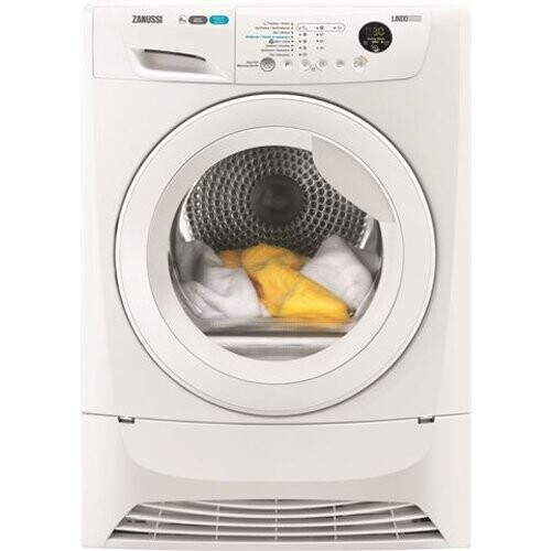 Zanussi Zdh8333w - Warmtepompdroger - 8 Kg - Zelfreinigende Condensor - 66 Db - Energieklasse A+ | Tweedehands (Refurbished)